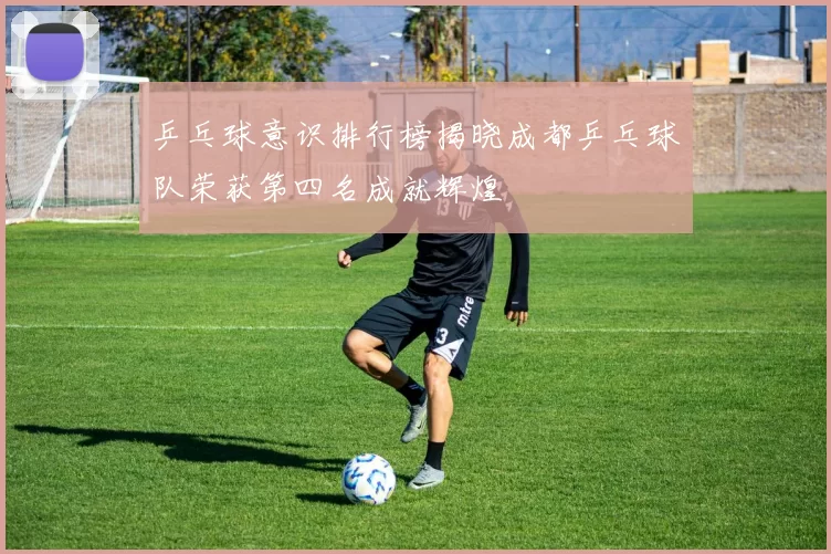 乒乓球意识排行榜揭晓成都乒乓球队荣获第四名成就辉煌
